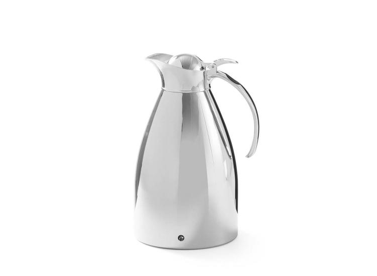 Pichet Isotherme En Inox 1.5 Litres - Marque 5 Five Simply Smart - Dimensions 16.5x13.4x24.8 Cm - Idéal Boissons Froides Ou Chaudes