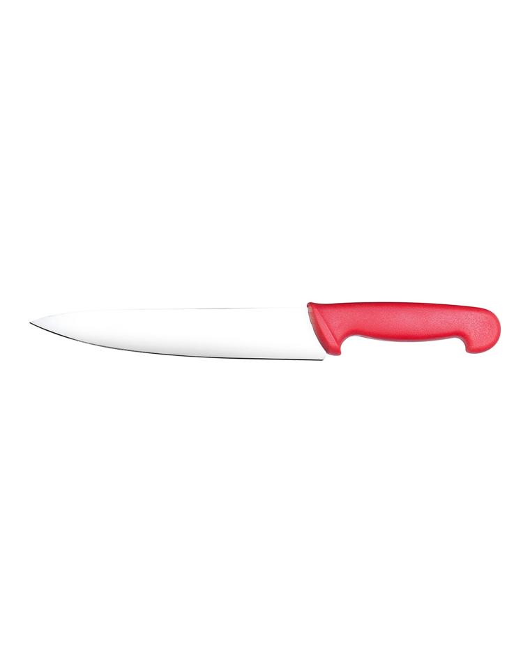 Couteau de chef - 21 CM - HACCP - Rouge - Promoline