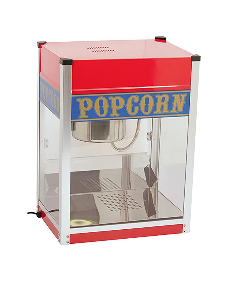 Machine à Pop Corn - H 69 x 50 x 40 CM - 21,6 KG - 220 - 240 V - 1500 W - Inox - 537005