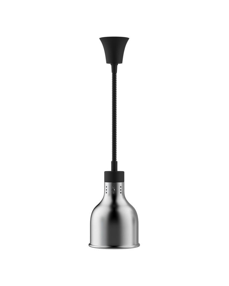 Lampe chauffante - Incl. lampe - 250 Watt - Argent - 230 V - Réglable - 150 CM - Sphère - Promoline