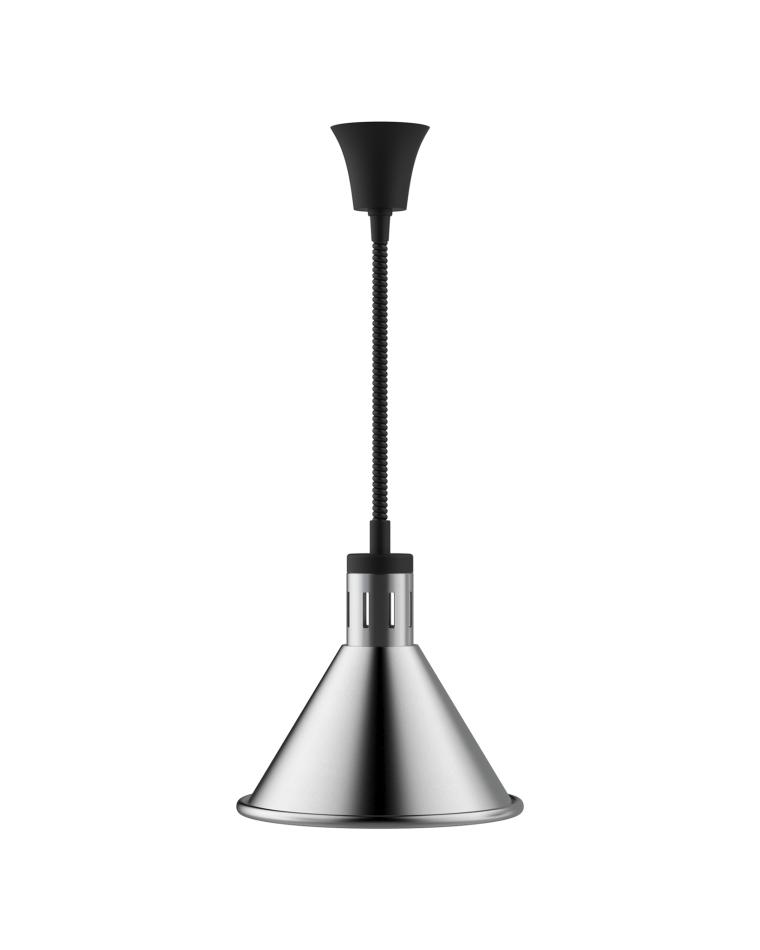 Lampe chauffante - Incl. lampe - 250 Watt - Argent - 230 V - Réglable - 150 CM - Promoline