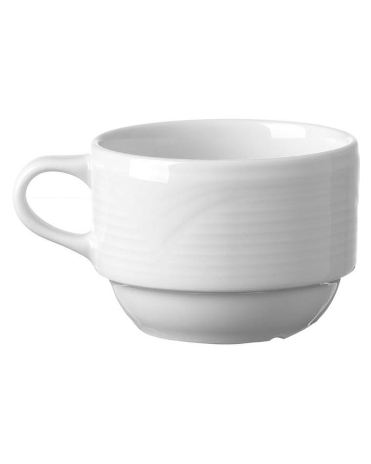 Tasse à café - 12 pièces - Saturne - Porcelaine - 7,9 CM - Hendi - 794401