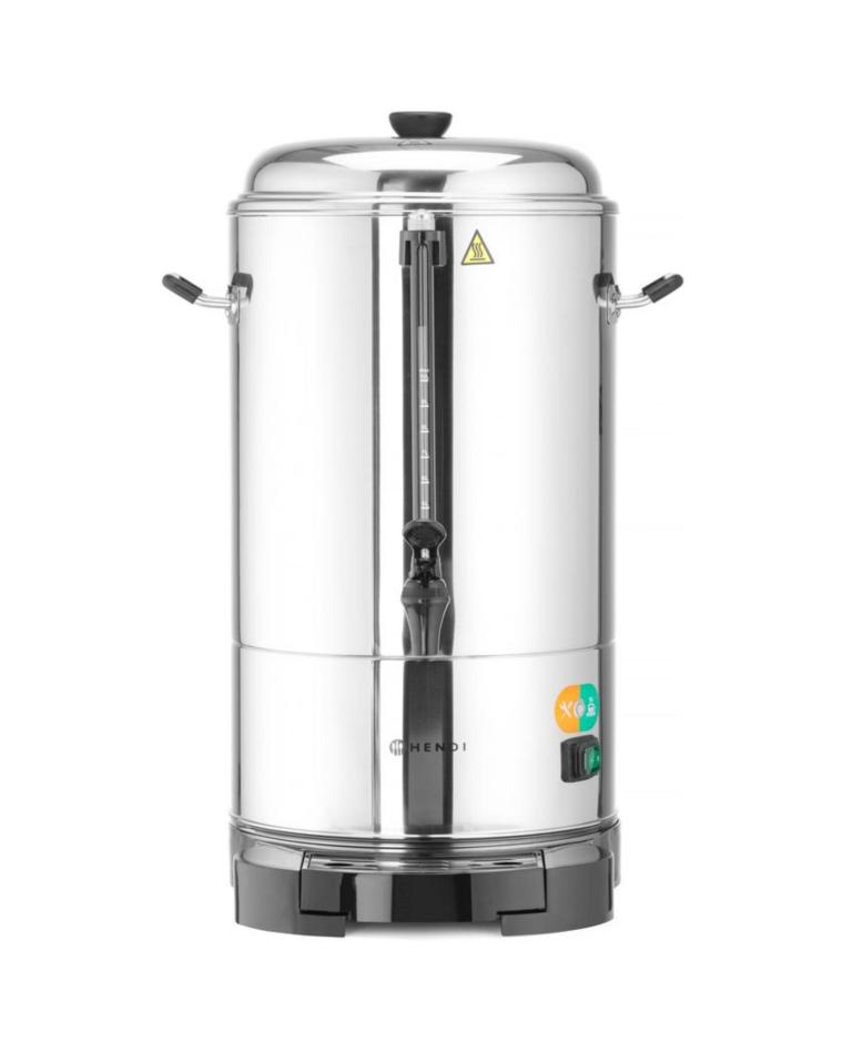 Percolateur Café HENDI UNIQ 7L - Design Robert Bronwasser, Inox/PP, Robinet Anti-goutte, Maintien Chaud Auto - 1050W