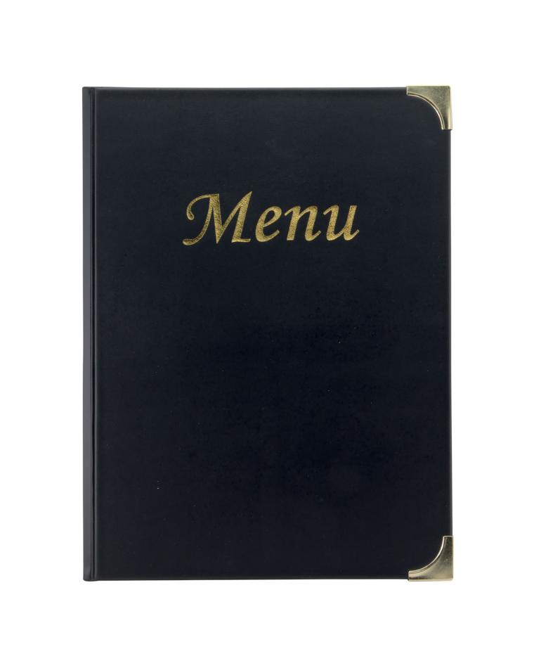 Boîte à menu - Basic - 8 x A4 - H 31,5 x 24 x 1 CM - Noir - Securit - MC-BRA4-BL