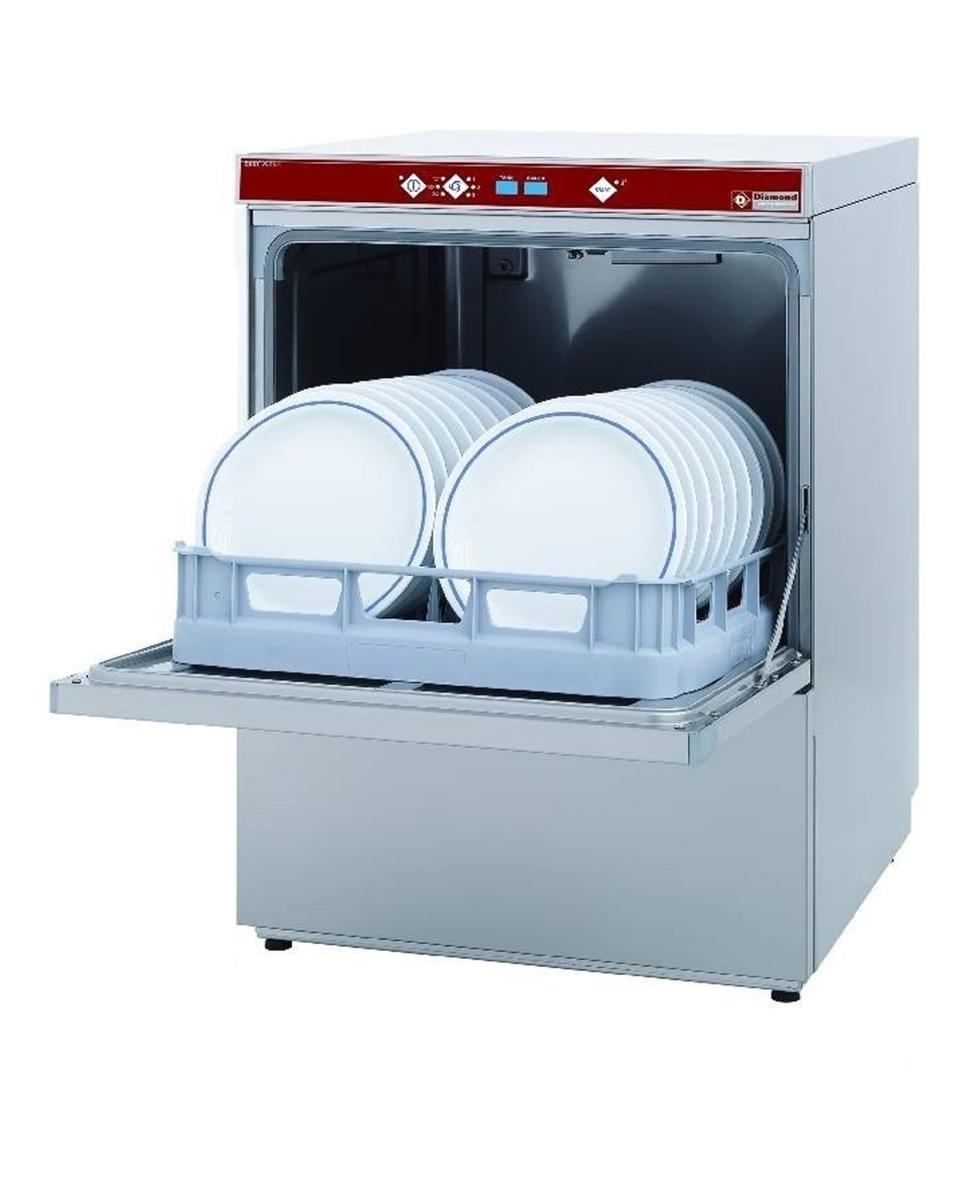 Lave-vaisselle - Panier 50 x 50 CM - 400V - Hygiène totale - Adoucissant continu - Diamond - DFS7/6-AC