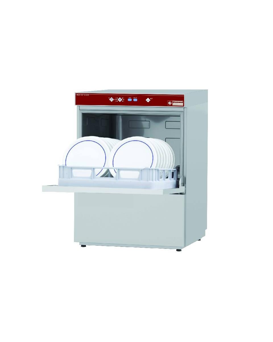 Lave-vaisselle - Panier 50 x 50 CM - 400V - Adoucisseur d'eau - Diamant - D86/6-A