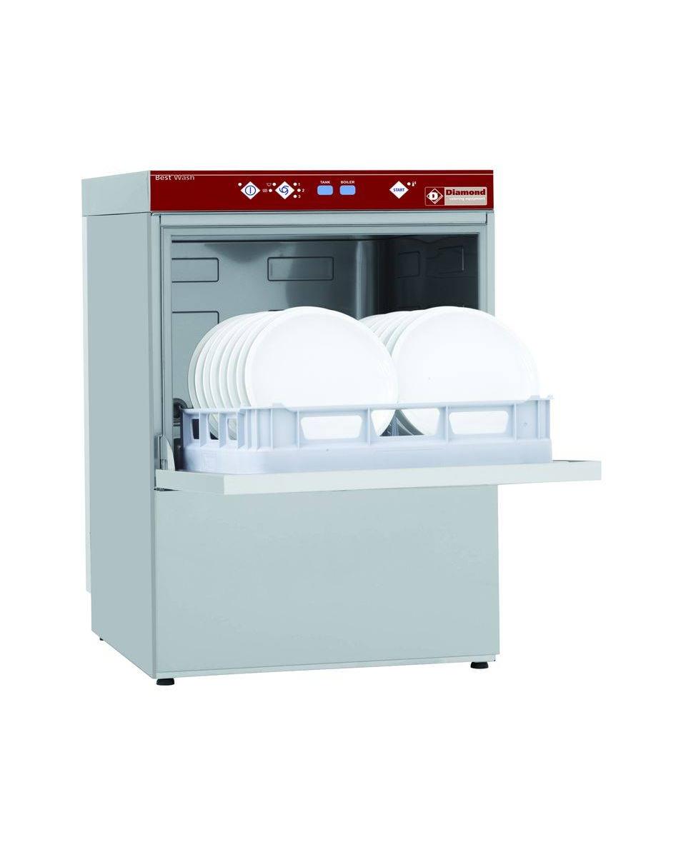 Lave-vaisselle - Panier 60 x 40 CM - 400V - Hygiène complète - Diamond - 04D/6S