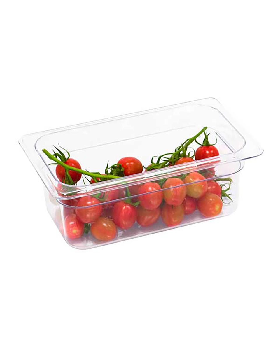 Bac gastronorme - Polycarbonate - 1/4 GN - 150 mm - Promoline