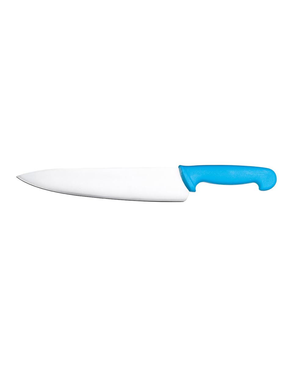 Couteau de chef - 25 CM - HACCP - Bleu - Promoline