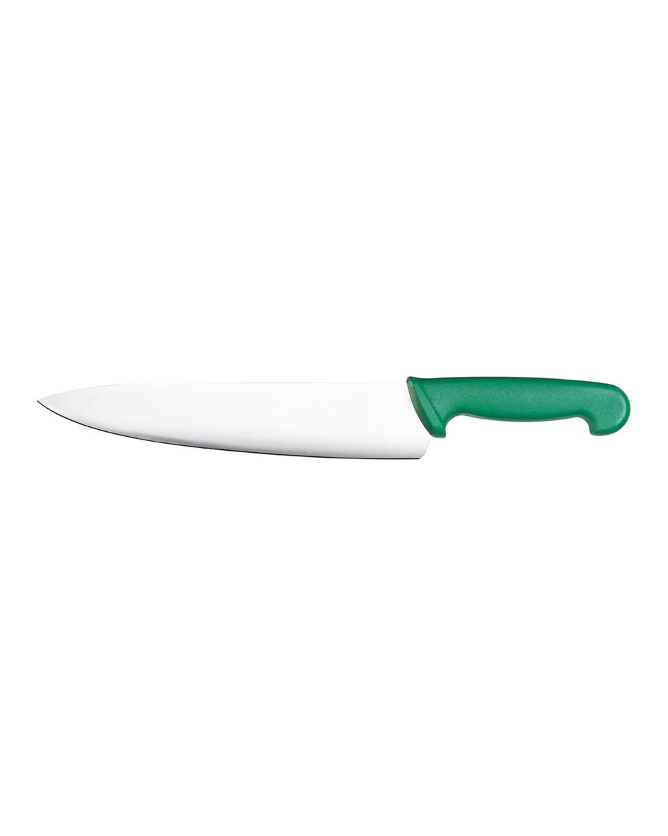 Couteau de chef - 25 CM - HACCP - Vert - Promoline