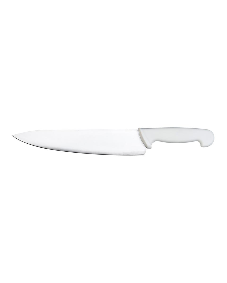 Couteau de chef - 25 CM - HACCP - Blanc - Promoline