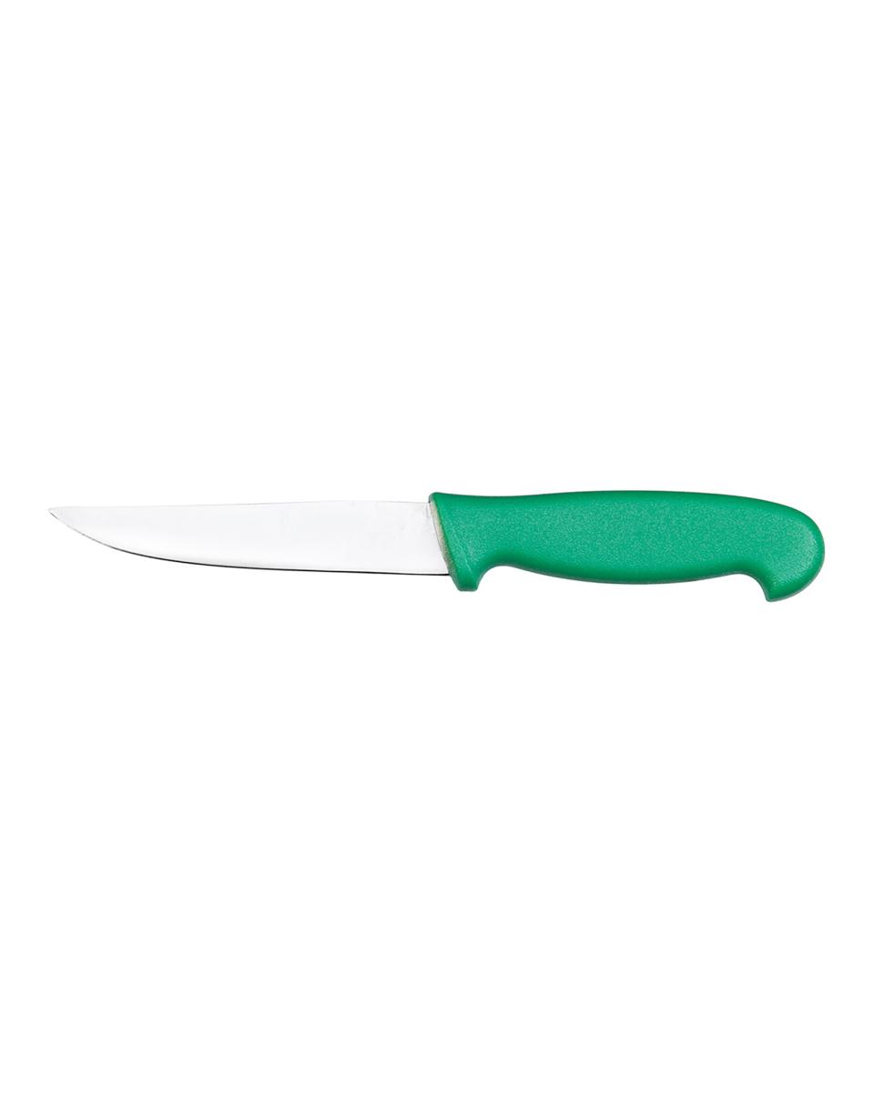 Couteau d'office - 10 CM - HACCP - Vert - Promoline