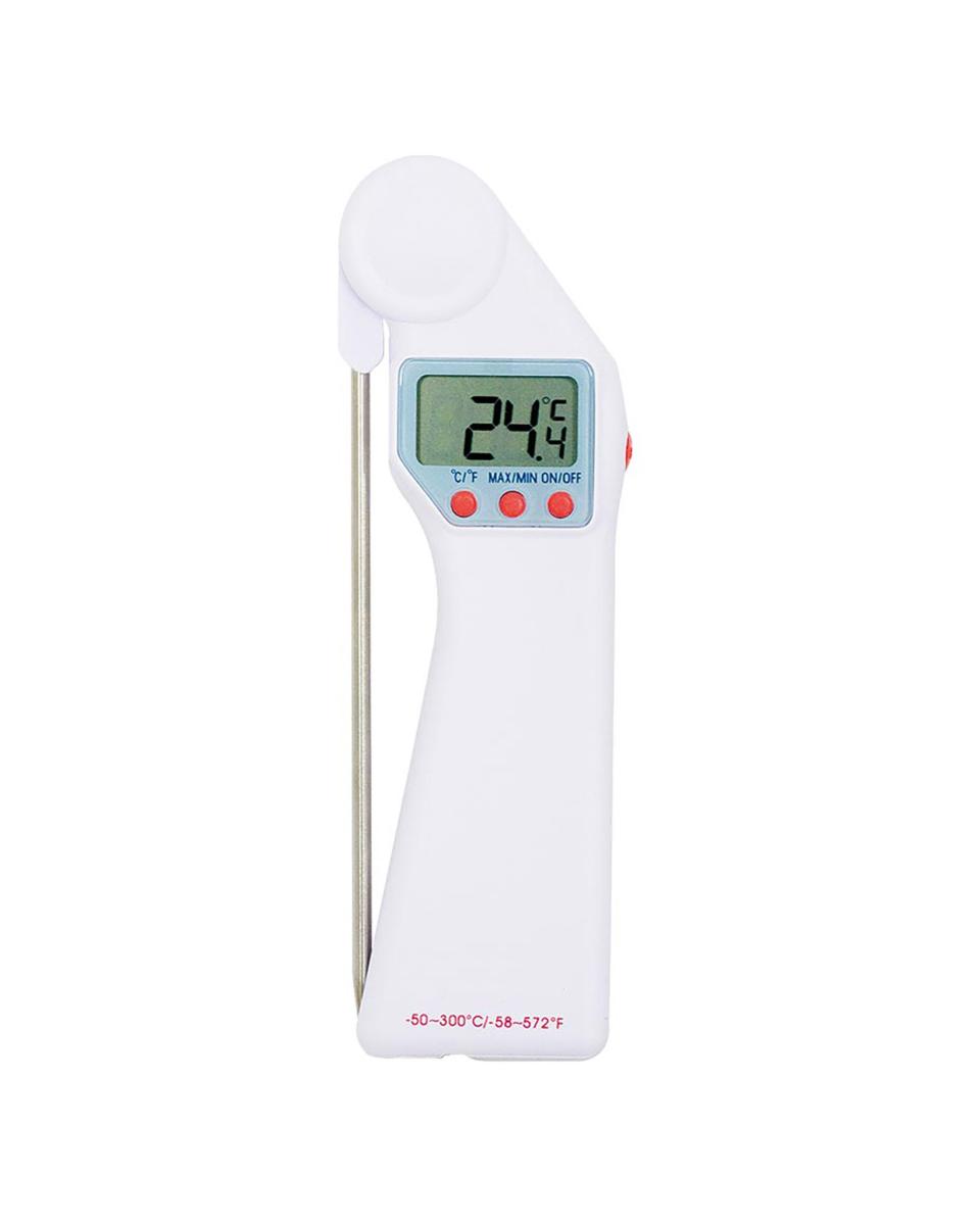 Thermomètre - Digital - Inox - -50°C / +300°C - Promoline