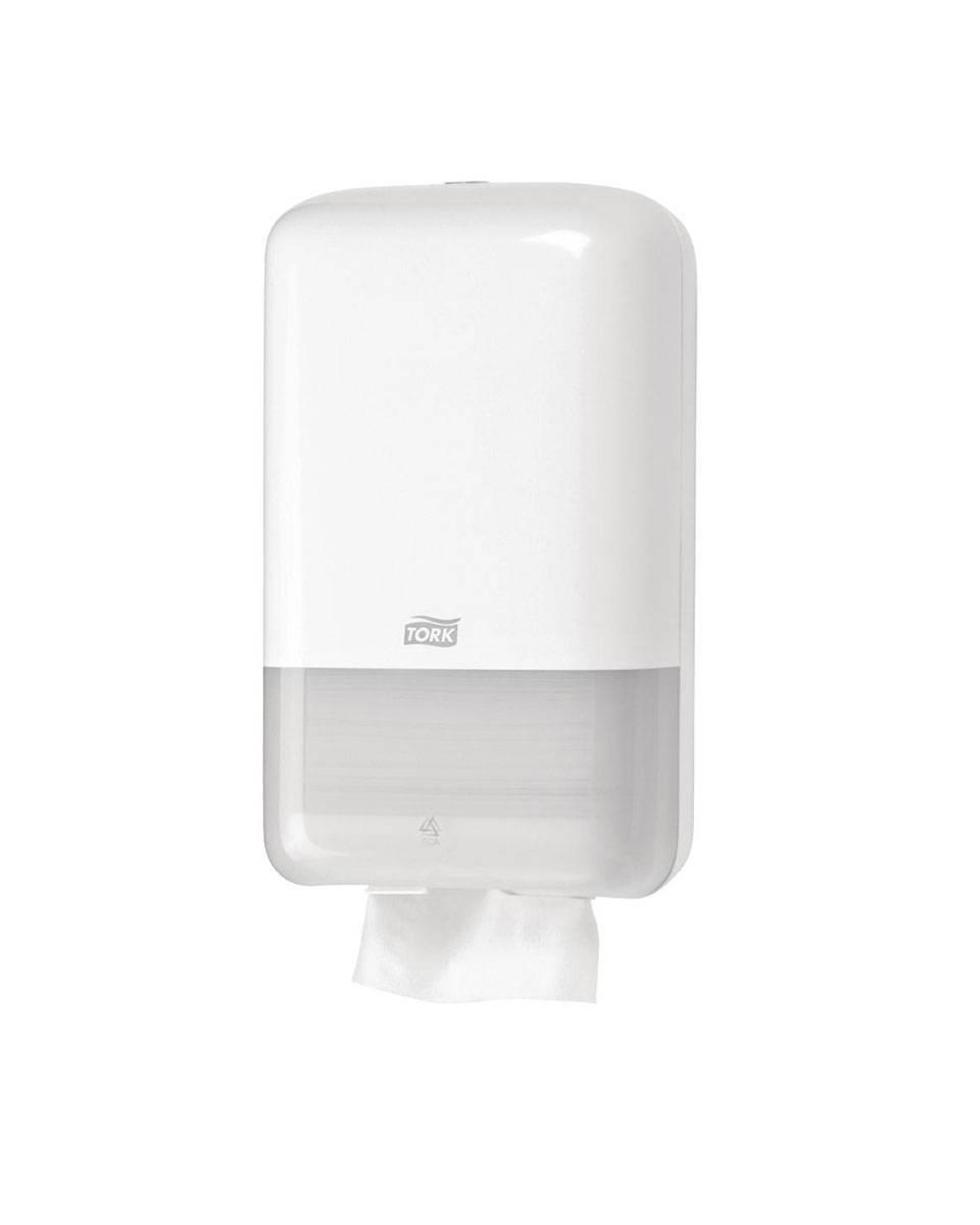 Distributeur papier toilette - H 31 x 15 x 13 CM - Plastique - Tork - Y037