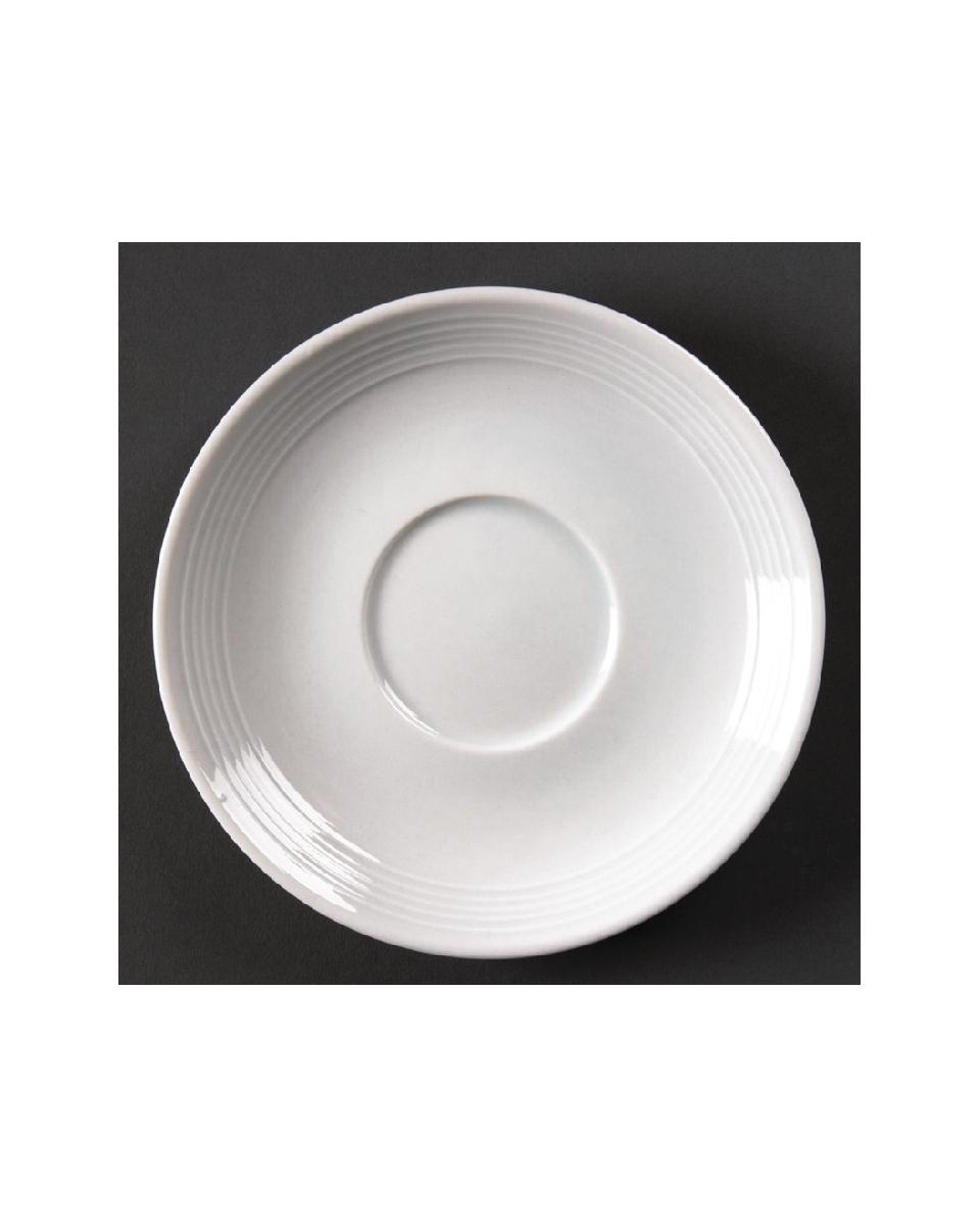 Gobelet plat - 20 CL - 12 pièces - Porcelaine - Olympia - U085