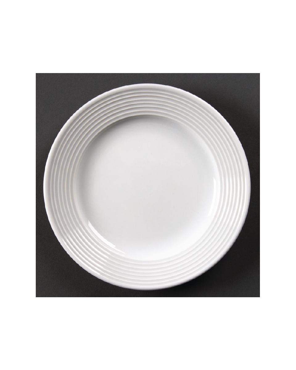 Assiette - 12 pièces - Ø 15 CM - Porcelaine - Olympia - U089