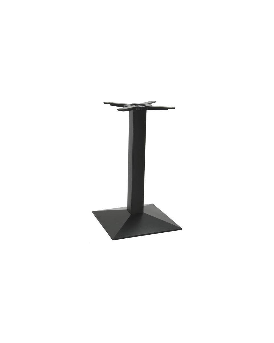 Cadre de table Horeca - Trapèze - Trapèze - Noir - Lisse - 40x40cm - Promoline