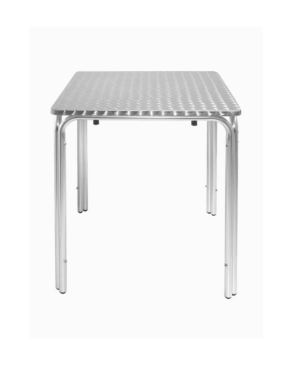 Table - H 72 x 70 x 70 CM - Inox - Boléro - U505