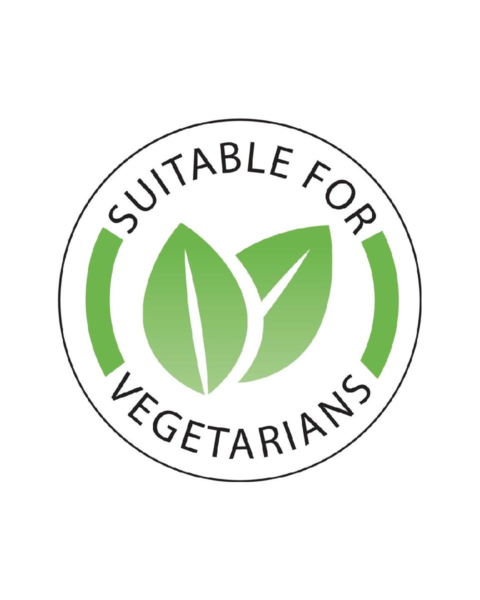 Etiquettes alimentaires - Végétarien - 1000 pièces - Vogue - U913