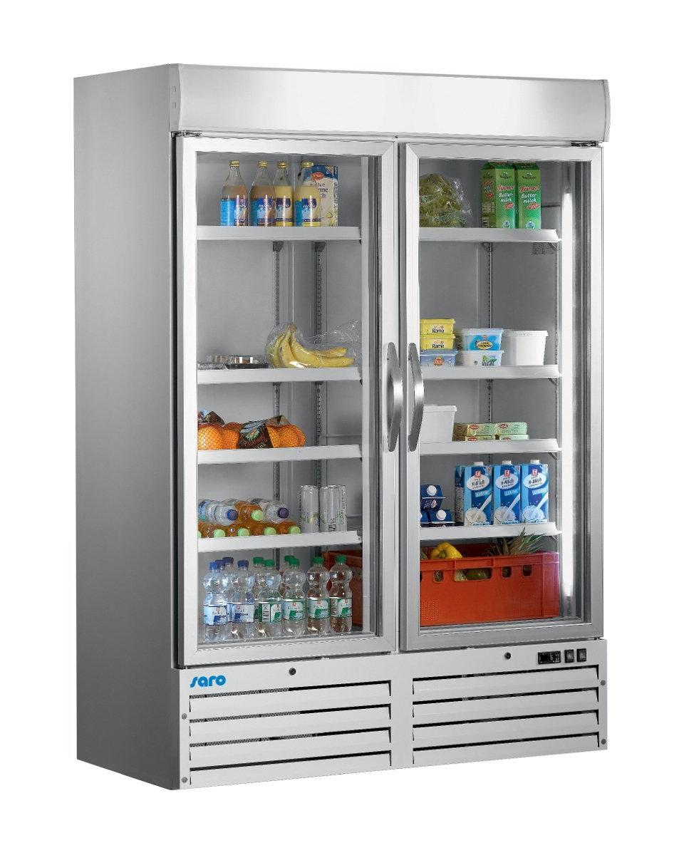 Réfrigérateur porte vitrée - 1080 Litres - 2 Portes - Saro - 323-4165