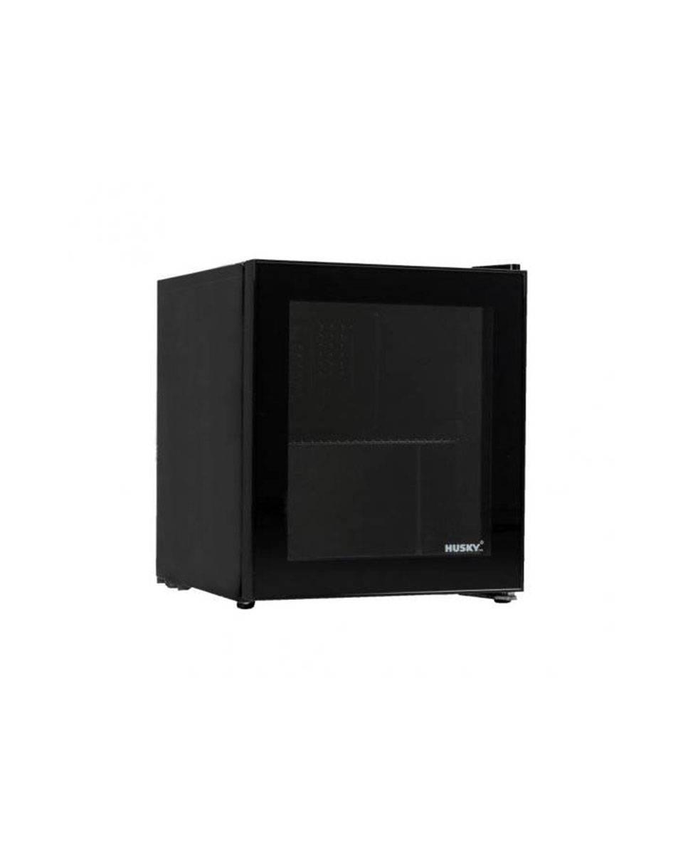 Réfrigérateur porte vitrée - 46 Litres - 1 porte - Noir - Husky - KK50-BKCNS-NL-HU