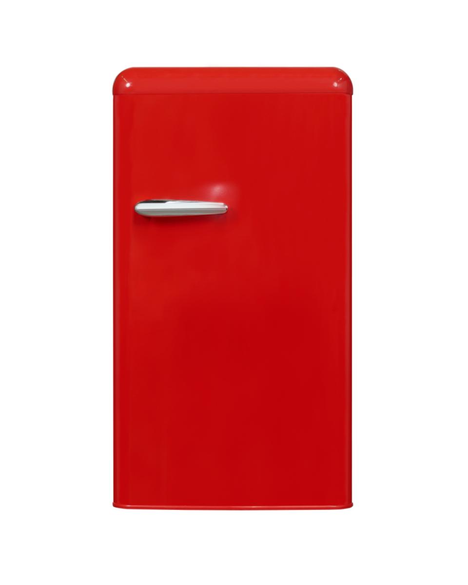 Réfrigérateur - 94 Litres - 1 porte - Rouge - Exquisit - RKS100-V-H-160FR