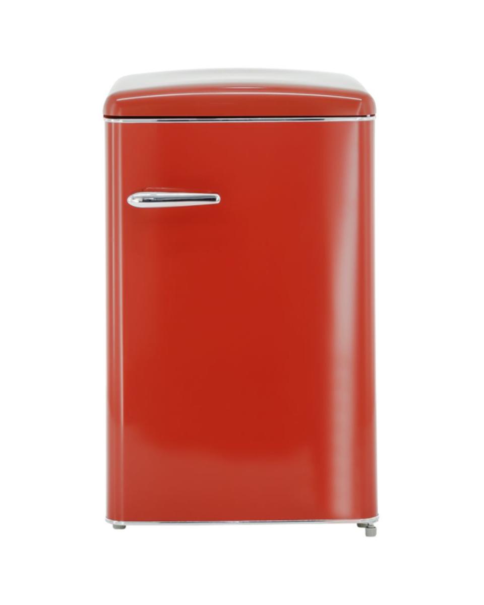 Réfrigérateur - 112 Litres - 1 porte - Rouge - Exquisit - RKS120-V-H-160FR