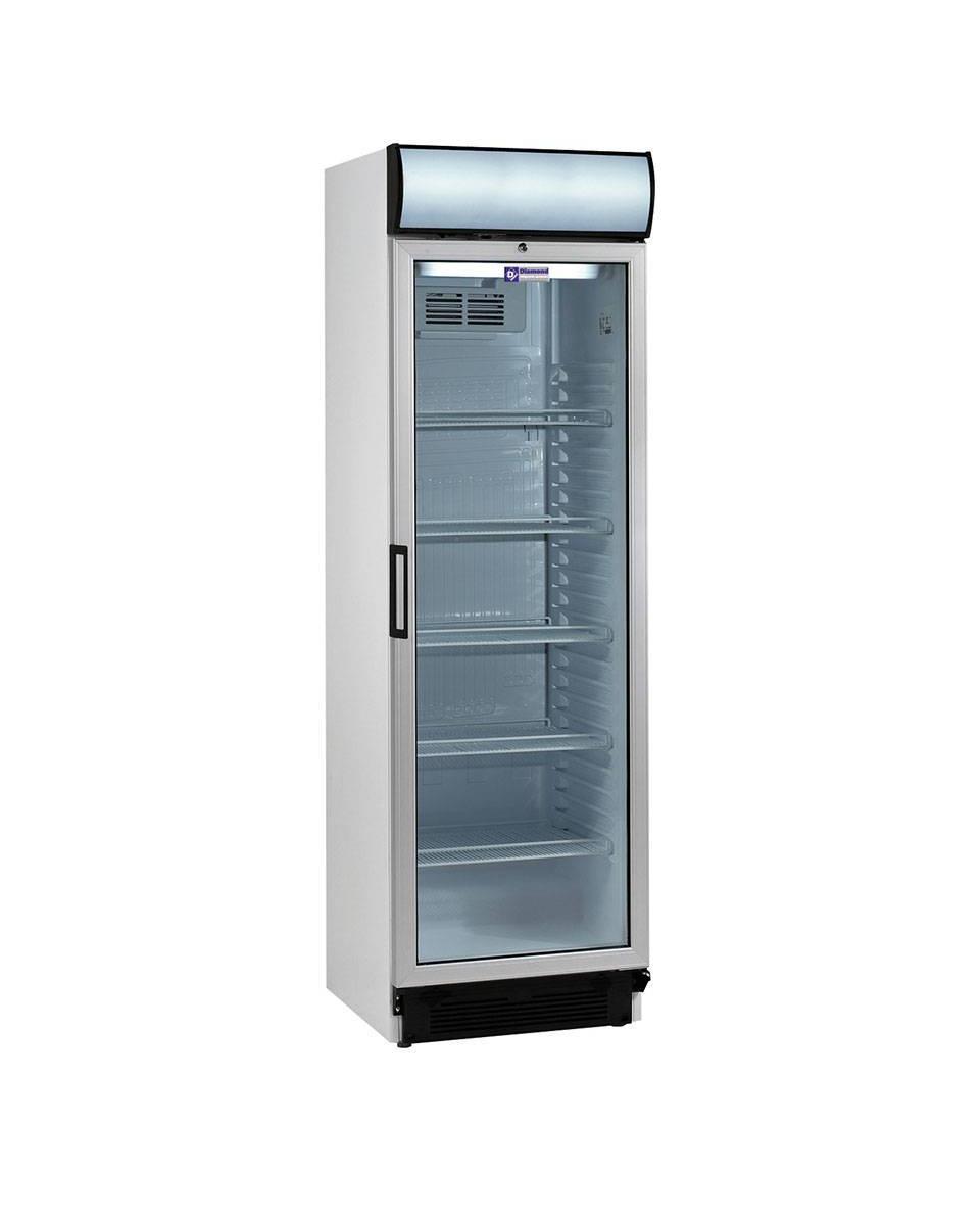 Porte vitrée pour réfrigérateur - 380 litres - 1 porte - Ligne de boisson - Diamant - DRINK-38-T