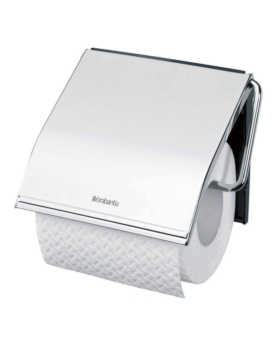 Porte-papier toilette - acier inoxydable - Brabantia - 528586