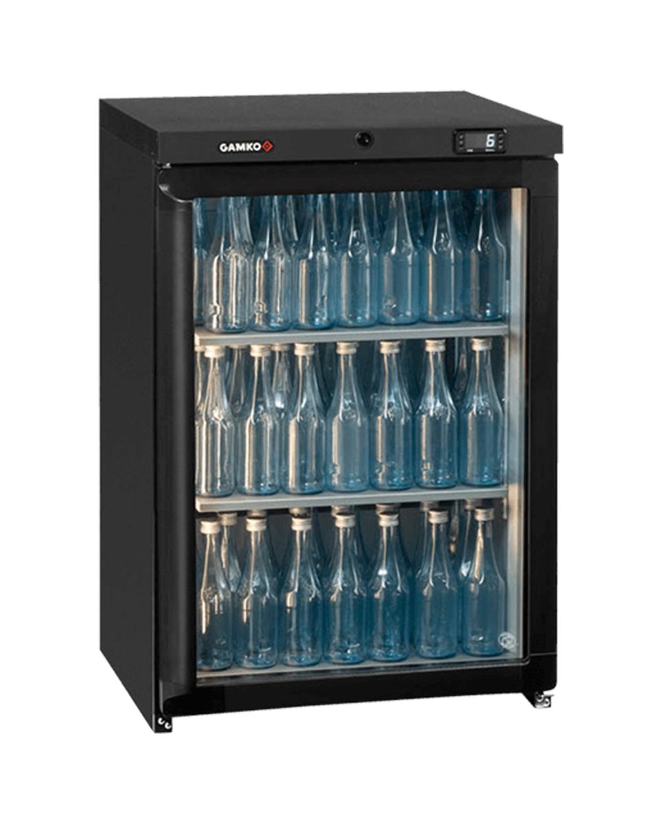 Réfrigérateur porte vitrée - Refroidisseur bouteilles - 1 porte - Gamko - Maxiglass - LG3/150RG84