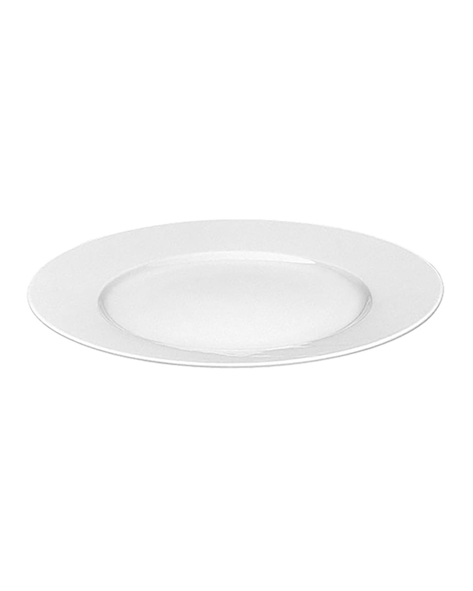 Assiette - H 2 CM - 0,27 KG - Ø19 CM - Porcelaine - Blanc - Revol - 735002