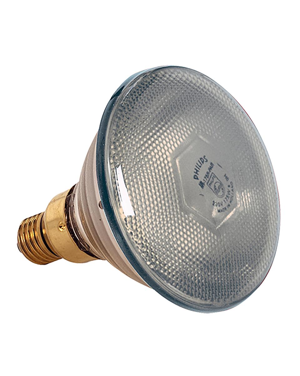 Lampe chauffante - 0,6 KG - 220 - 240 V - 175 W - Verre - Blanc - 093510
