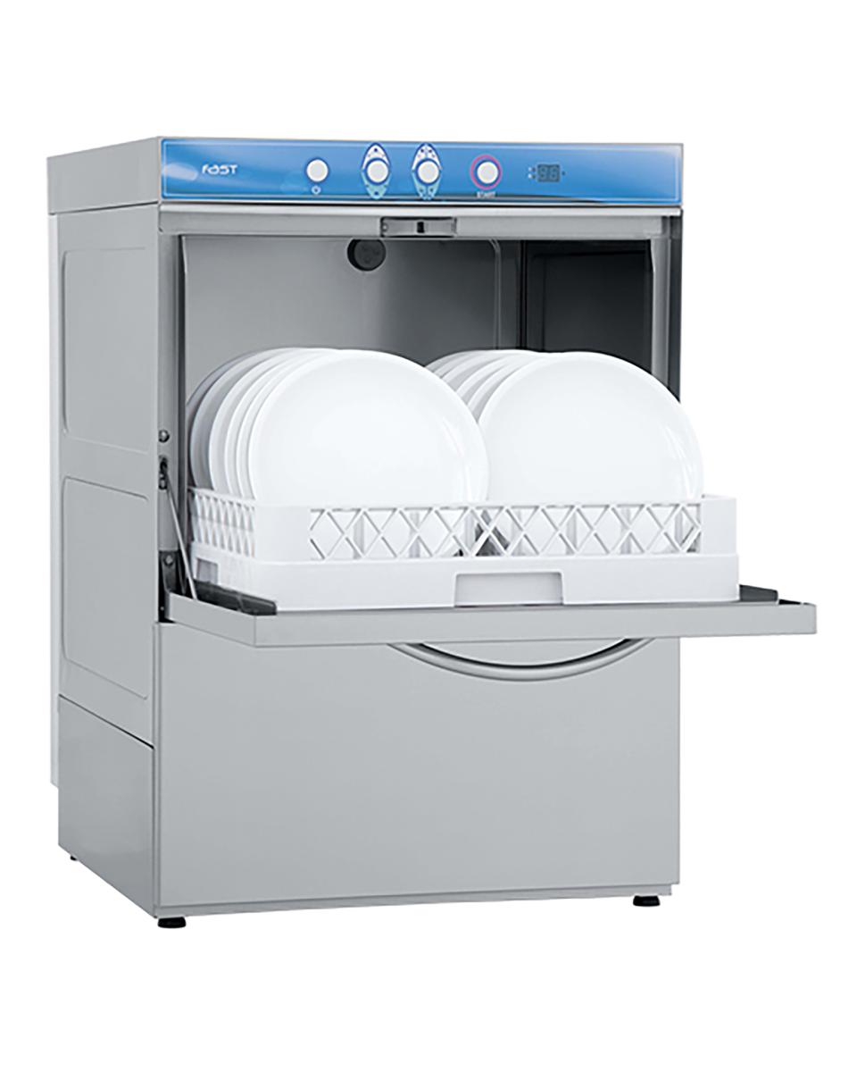 Lave-vaisselle - H 82 x 57,5 x 60 CM - 56 KG - 380 - 415 - Sans - Prise V - 6800 W - Inox - Elettrobar - 570051