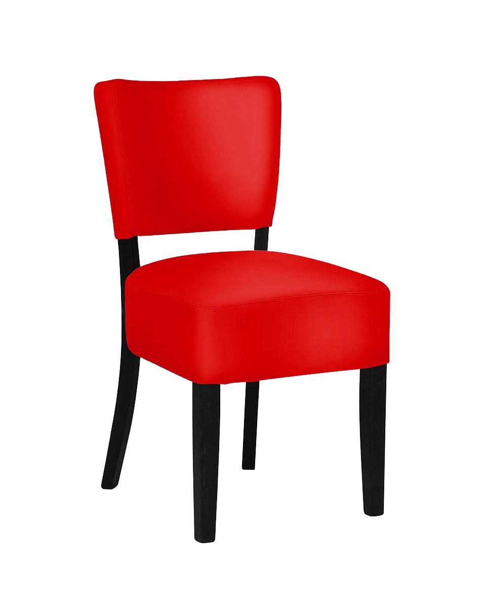 Chaise de restauration - Rome - Rouge - Promoline