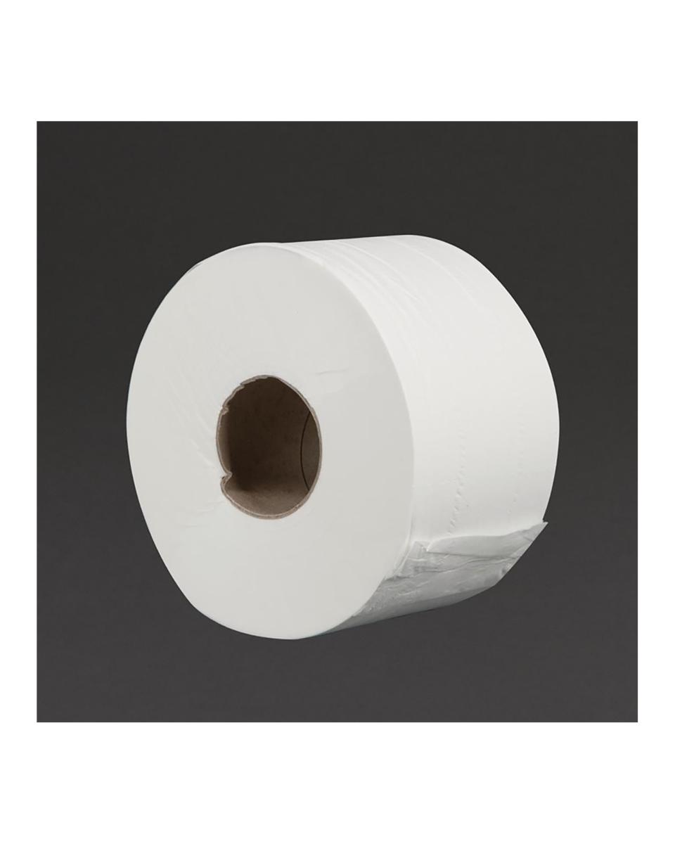 Papier toilette - 12 pièces - 9,7 x 15000 CM - Papier - Jantex - DL918