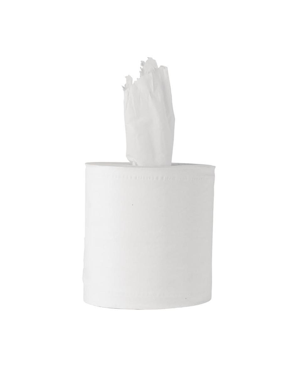 Rouleau essuie-mains - 6 pièces - Blanc - Papier - Tork - CL128