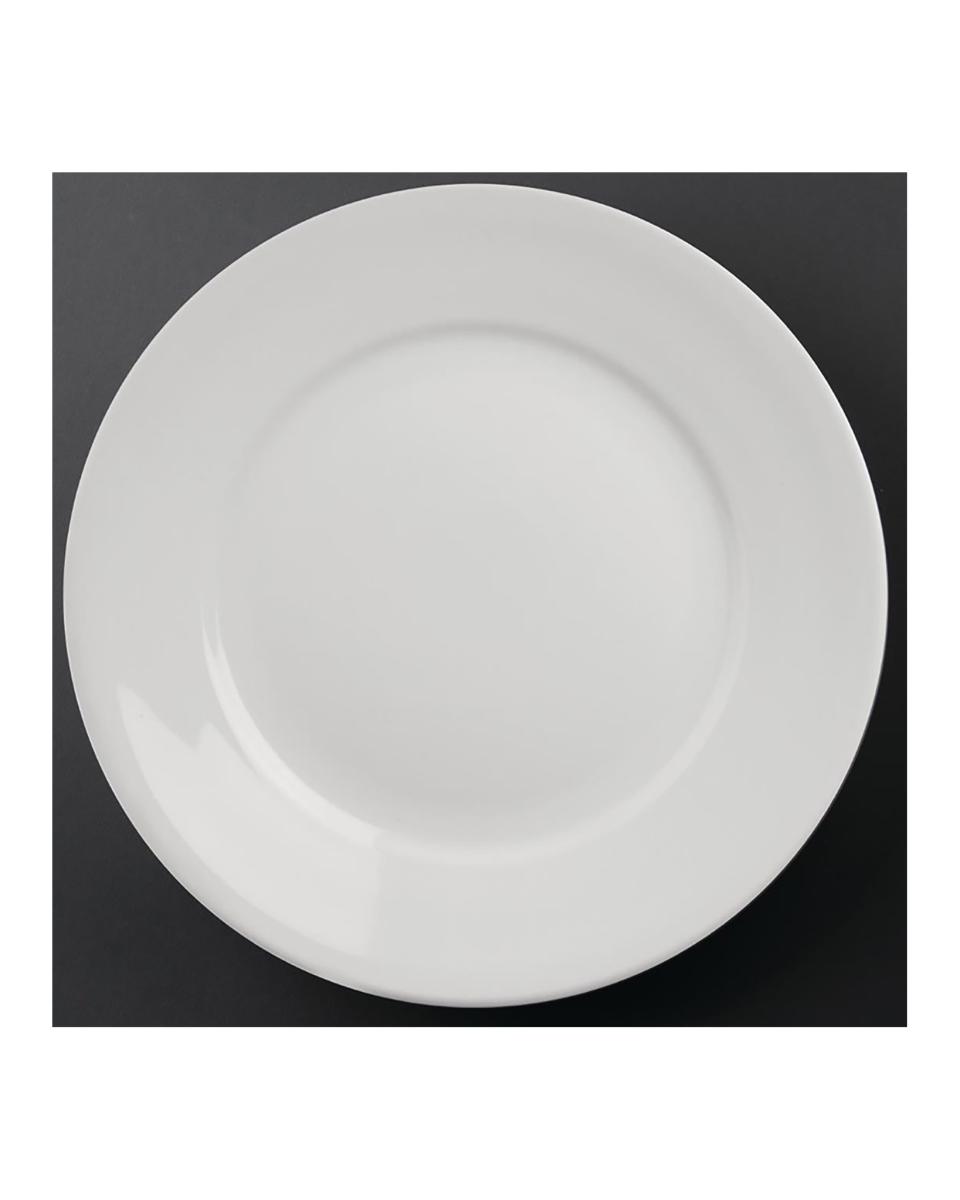 Assiette - 6 pièces - Ø 28 x H 3,1 CM - Porcelaine - Olympia - CC210