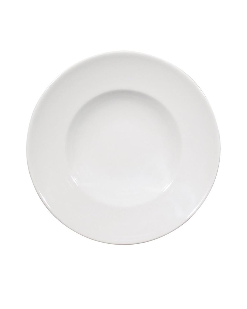 Assiette à pâtes - 10 pièces - Ø 23 CM - Porcelaine - Saturnia - DS174