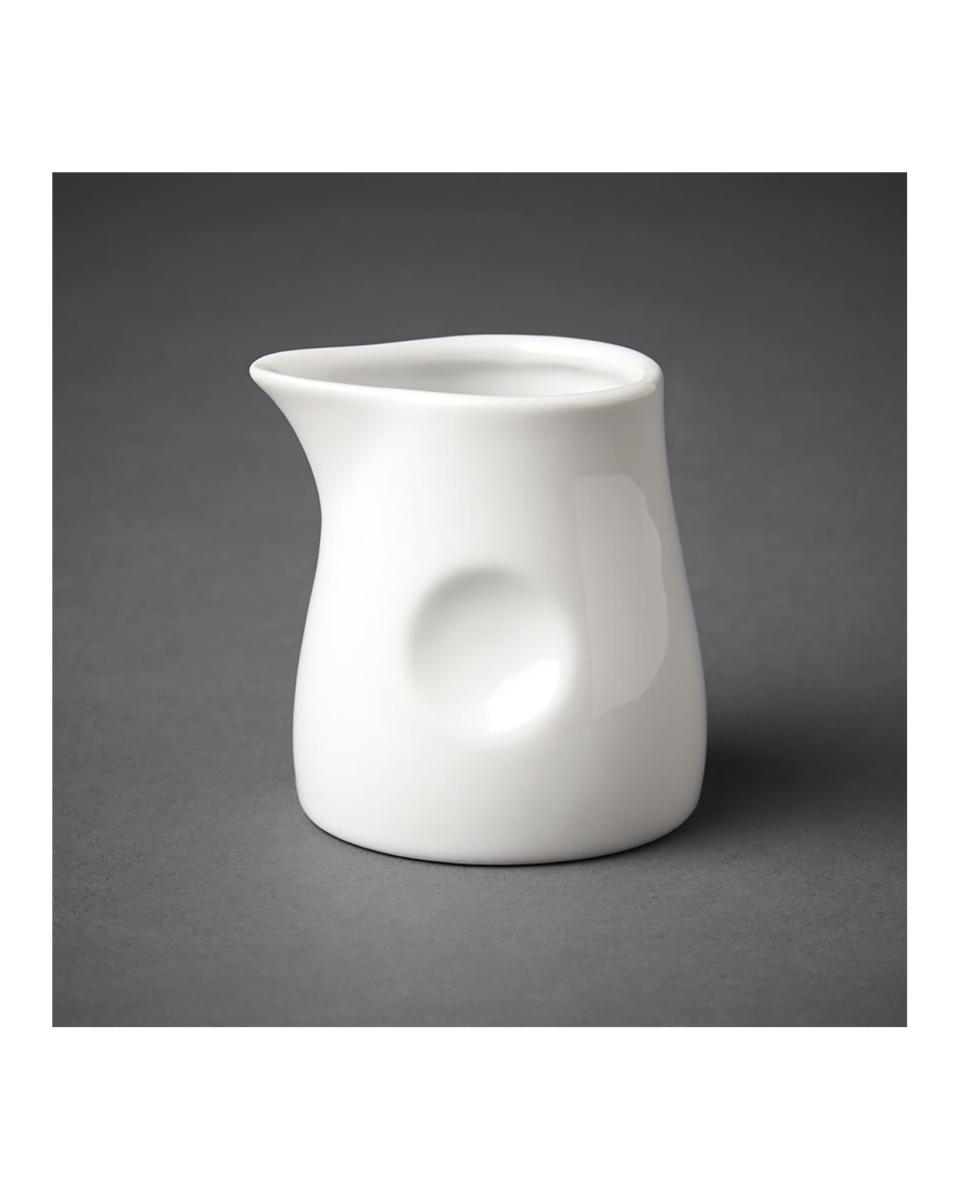 Pot à lait - 7 CL - 6 pièces - Ø 5,4 x H 6 x 5,2 x 4,2 CM - Porcelaine - Olympia - GM366