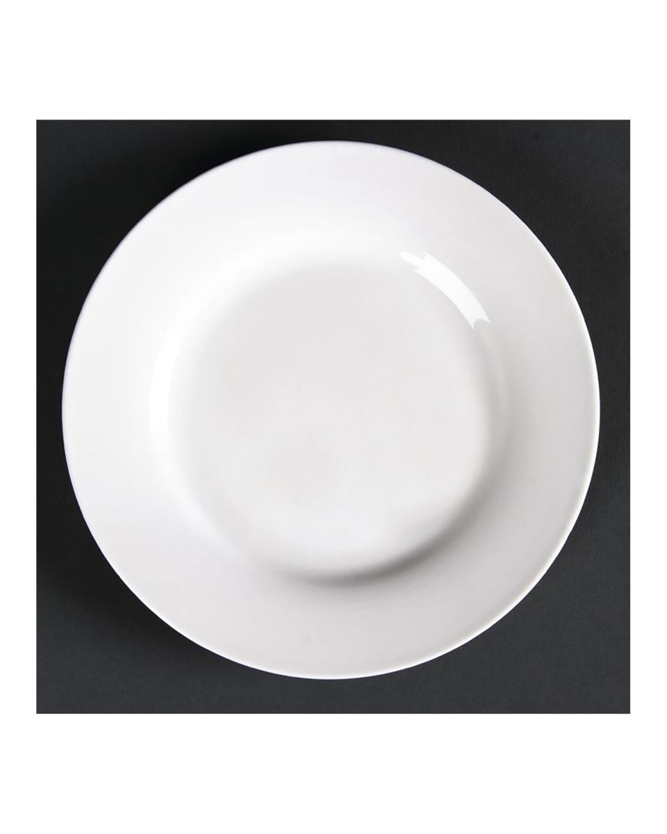 Assiette - 6 pièces - Ø 15 CM - Porcelaine - Olympia - CD621