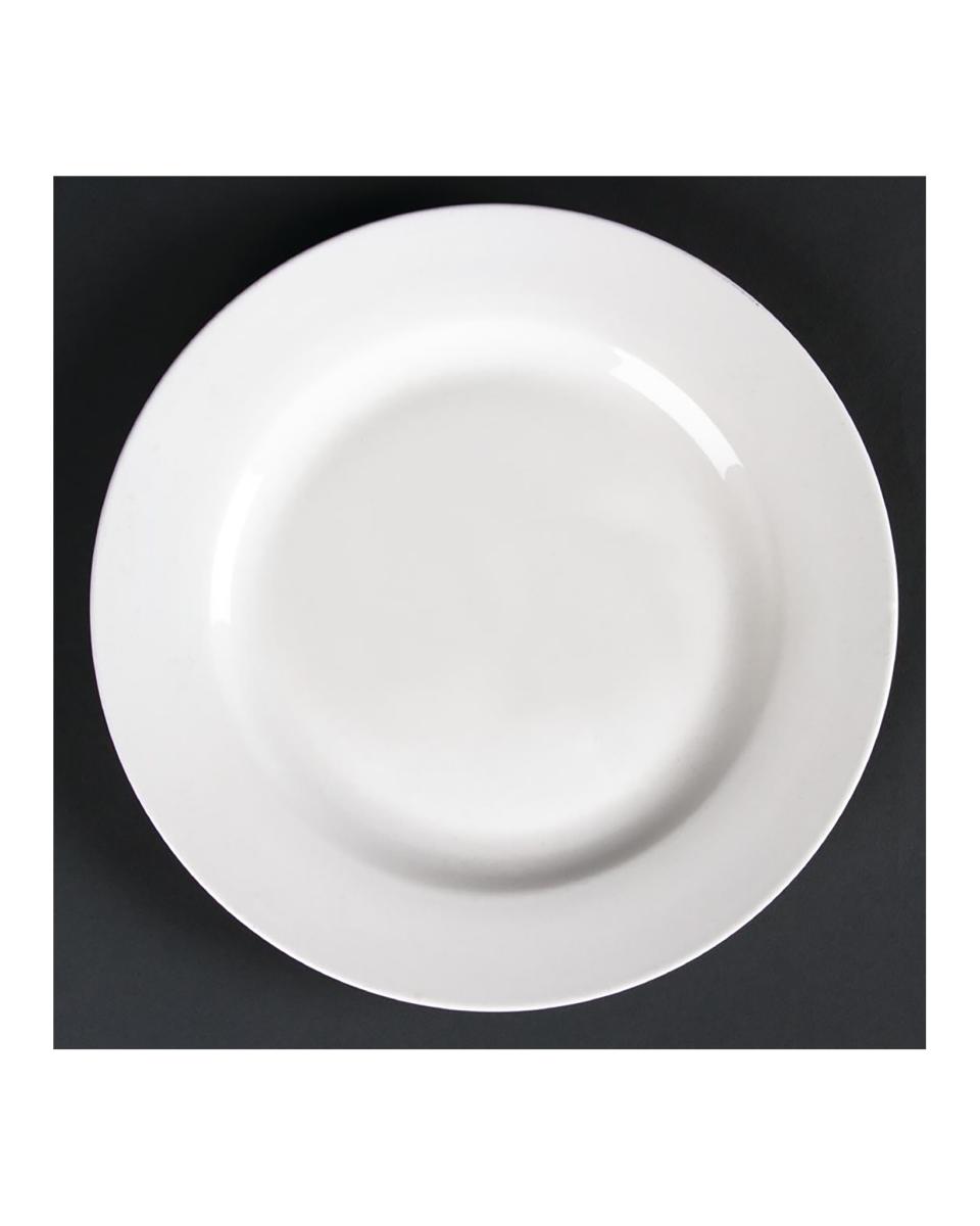 Assiette - 6 pièces - Ø 20 CM - Porcelaine - Olympia - CD623