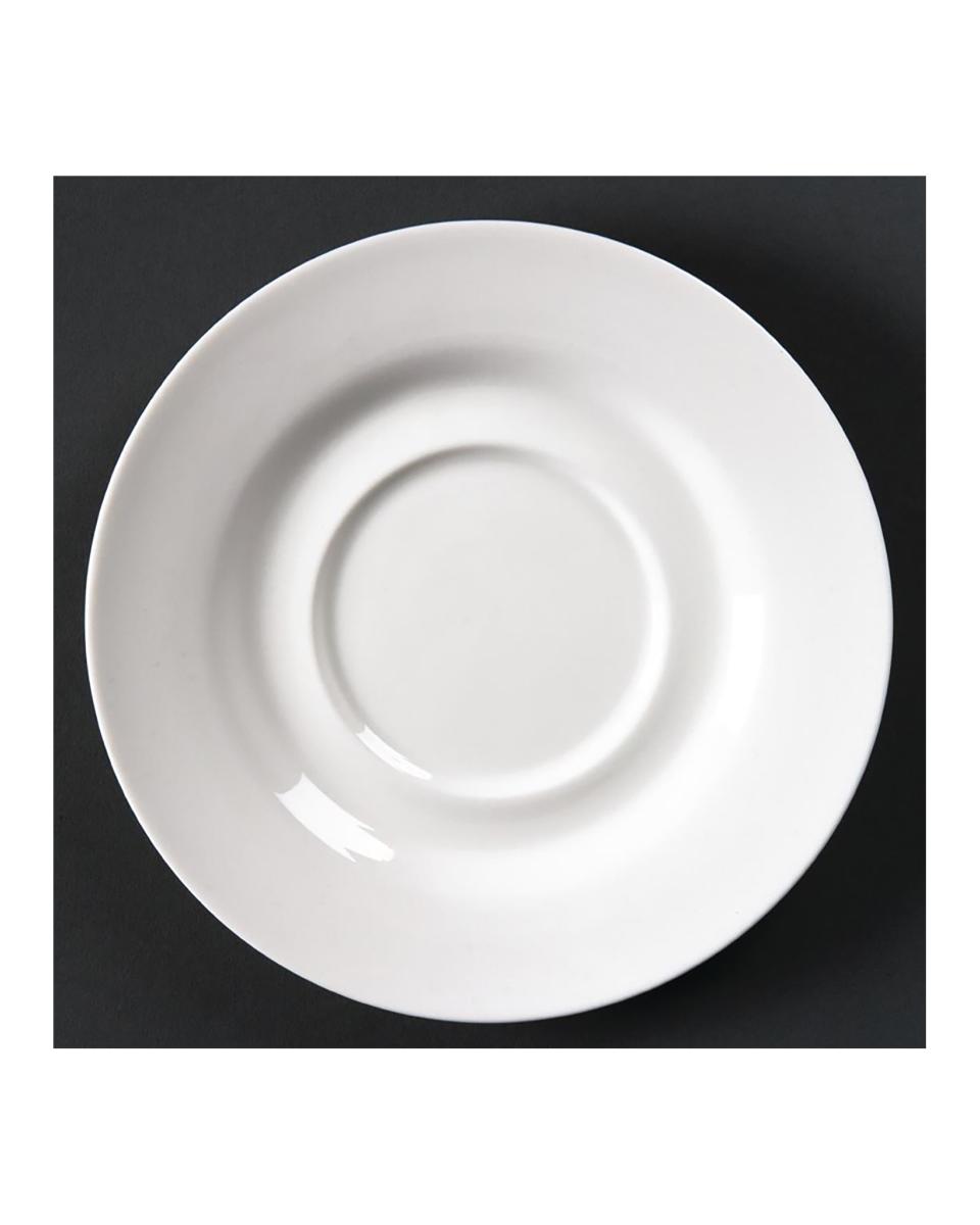 Plat bol à soupe - 6 pièces - Ø 15,6 CM - Porcelaine - Olympia - CD648