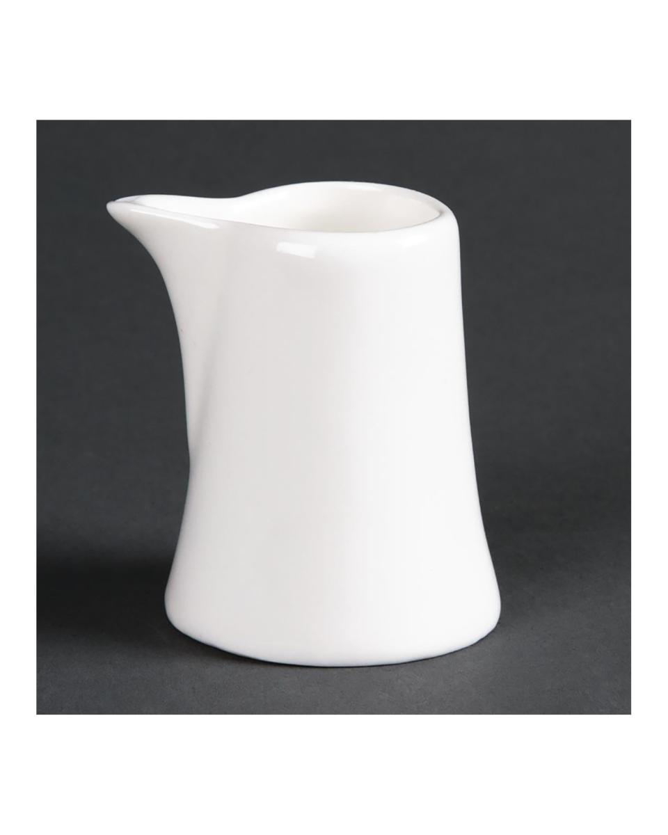 Pot à lait - 5 CL - 12 pièces - Porcelaine - Olympia - DP956