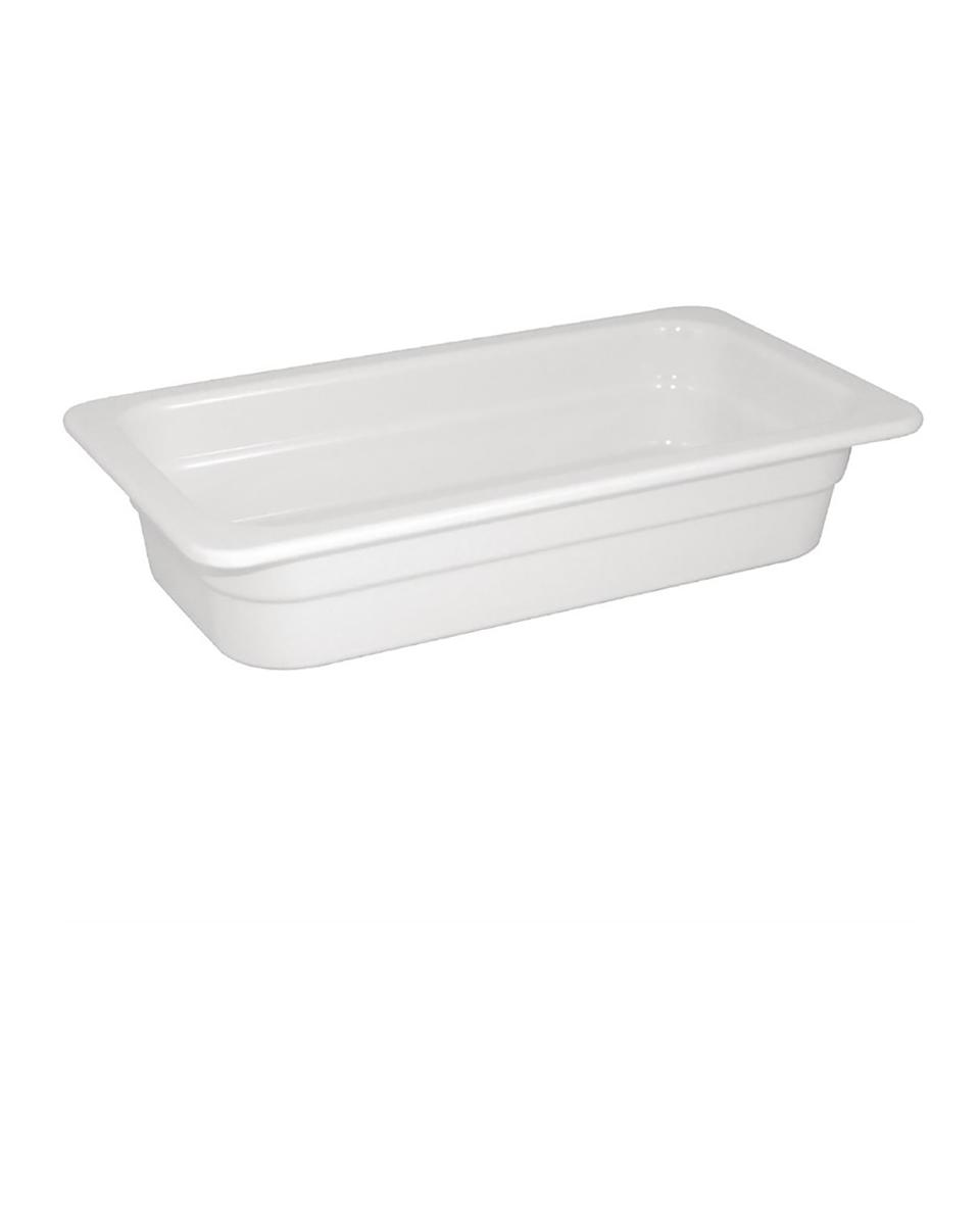 Bac gastronorme - 1/3 GN - H 6,5 x 17,5 x 32 CM - Mélamine - Olympia - CD292