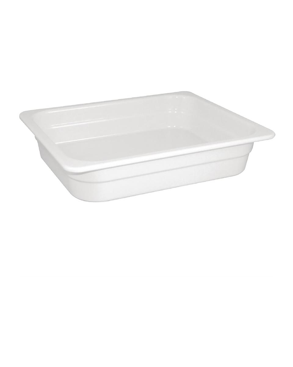 Bac gastronorme - 1/2 GN - H 6,5 x 26,2 x 32,5 CM - Mélamine - Olympia - CD291