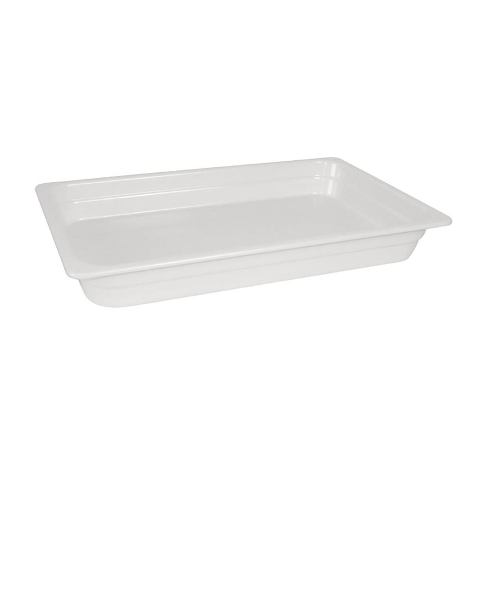 Bac gastronorme - 1/1 GN - H 6,5 x 53 x 32,3 CM - Mélamine - Olympia - CD290