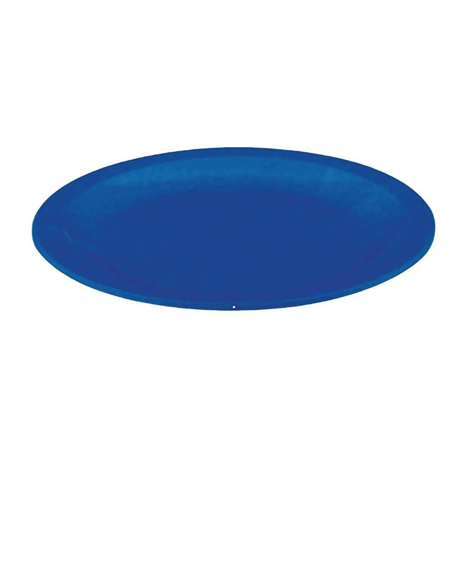 Assiette - 12 pièces - Bleu - Ø 23 CM - Polycarbonate - Olympia - CB769