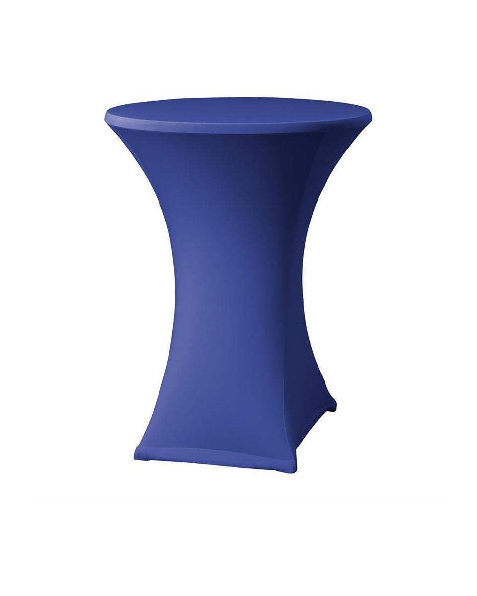 Nappe table haute - Bleu - H 115 CM - Polyester/Elasthanne - DK578