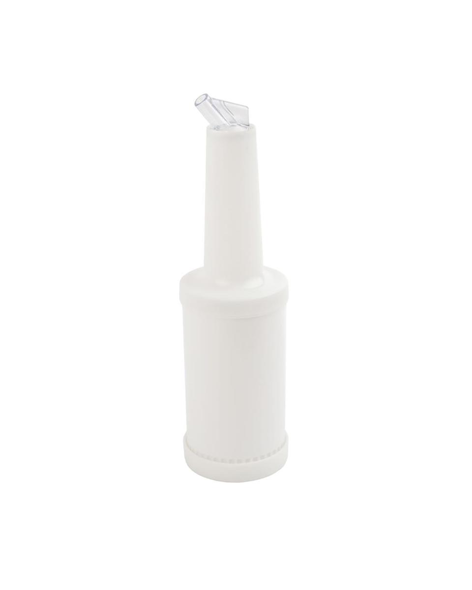 Barre Verseuse - 1 Litre - Blanc - Ø 9,5 x H 33 CM - Plastique - Vogue - C187