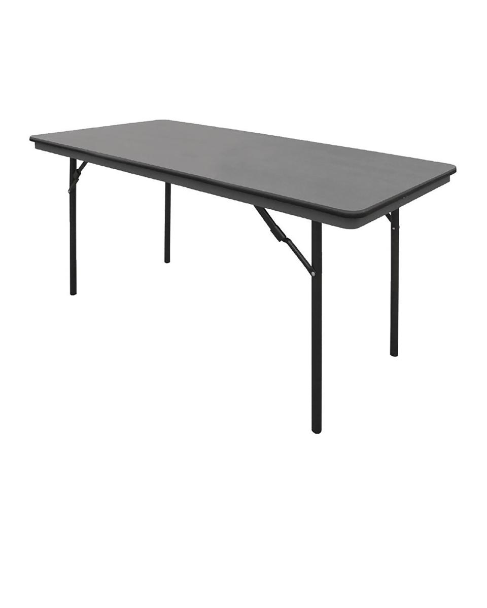 Table pliante - H 75 x 152 x 76 CM - ABS/Acier - Bolero - GC595